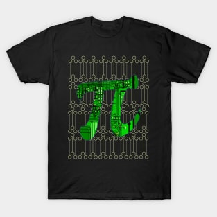 Pi Day Circuit Board T-shirt Gift T-Shirt